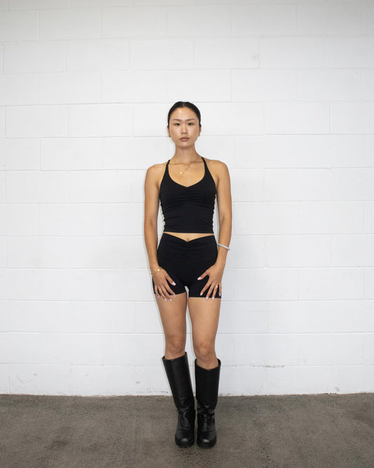Lila Cross-Back Top