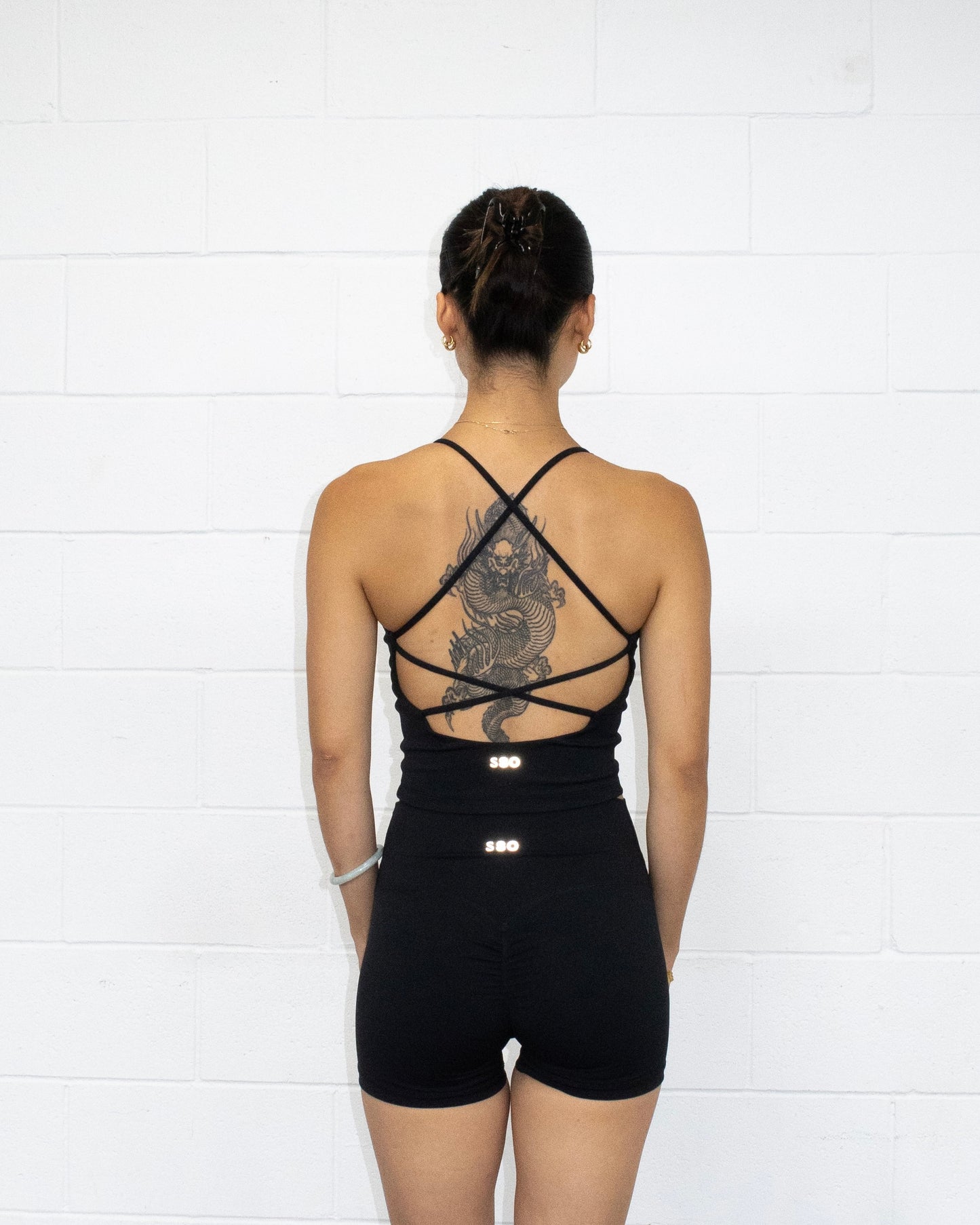 Lila Cross-Back Top